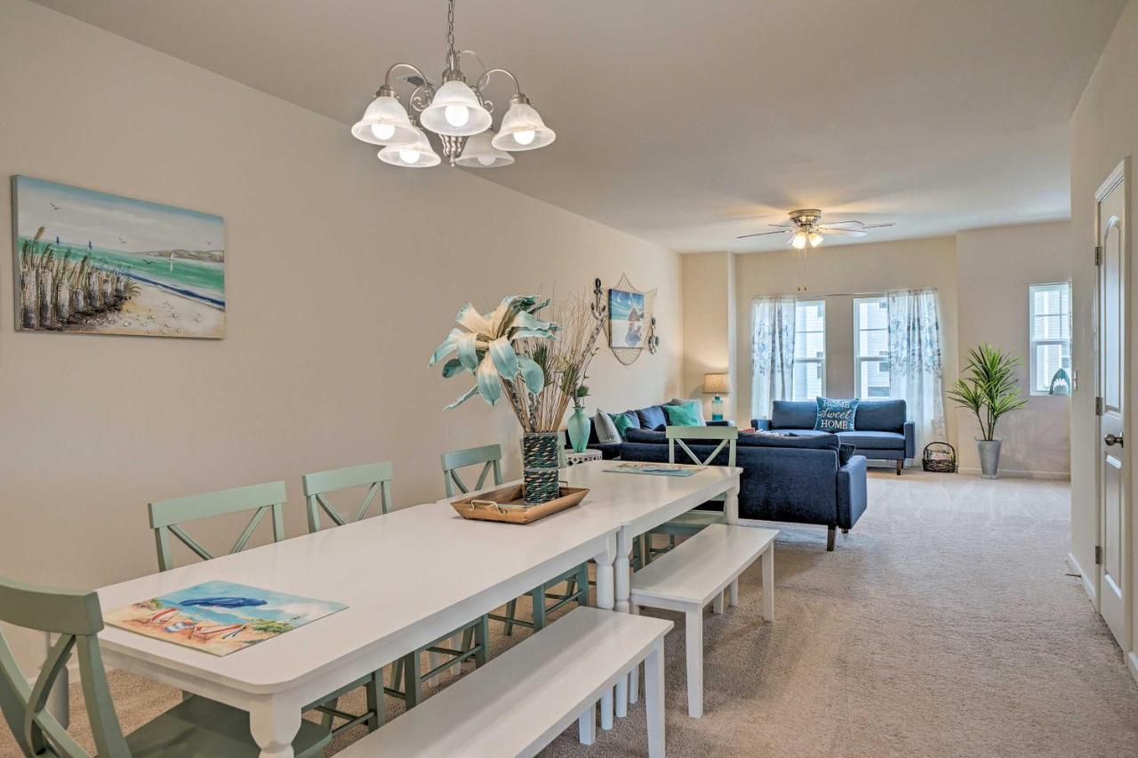 Modern Coastal Condo With Patio 1 Mi To Beaches! 卡罗来纳比奇 外观 照片